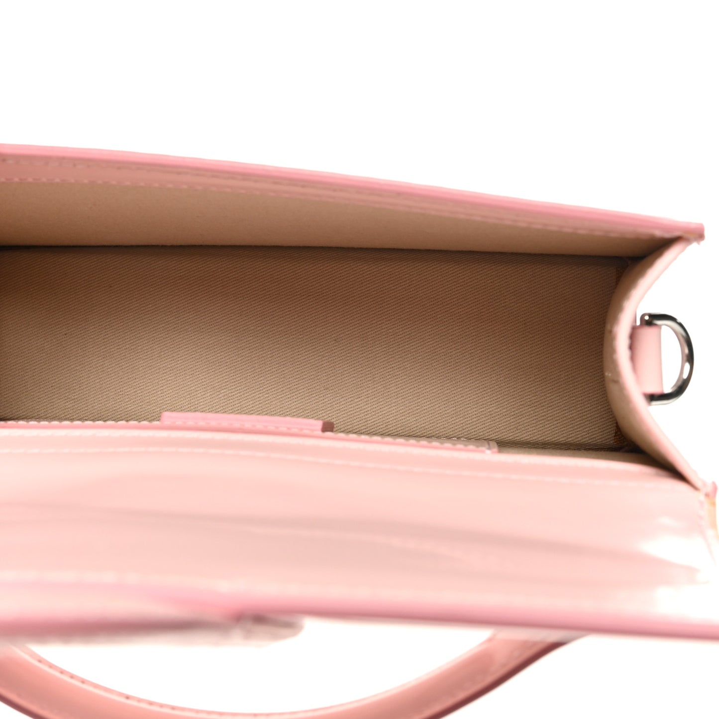 Glazed Calfskin Le Grand Bambino Pale Pink