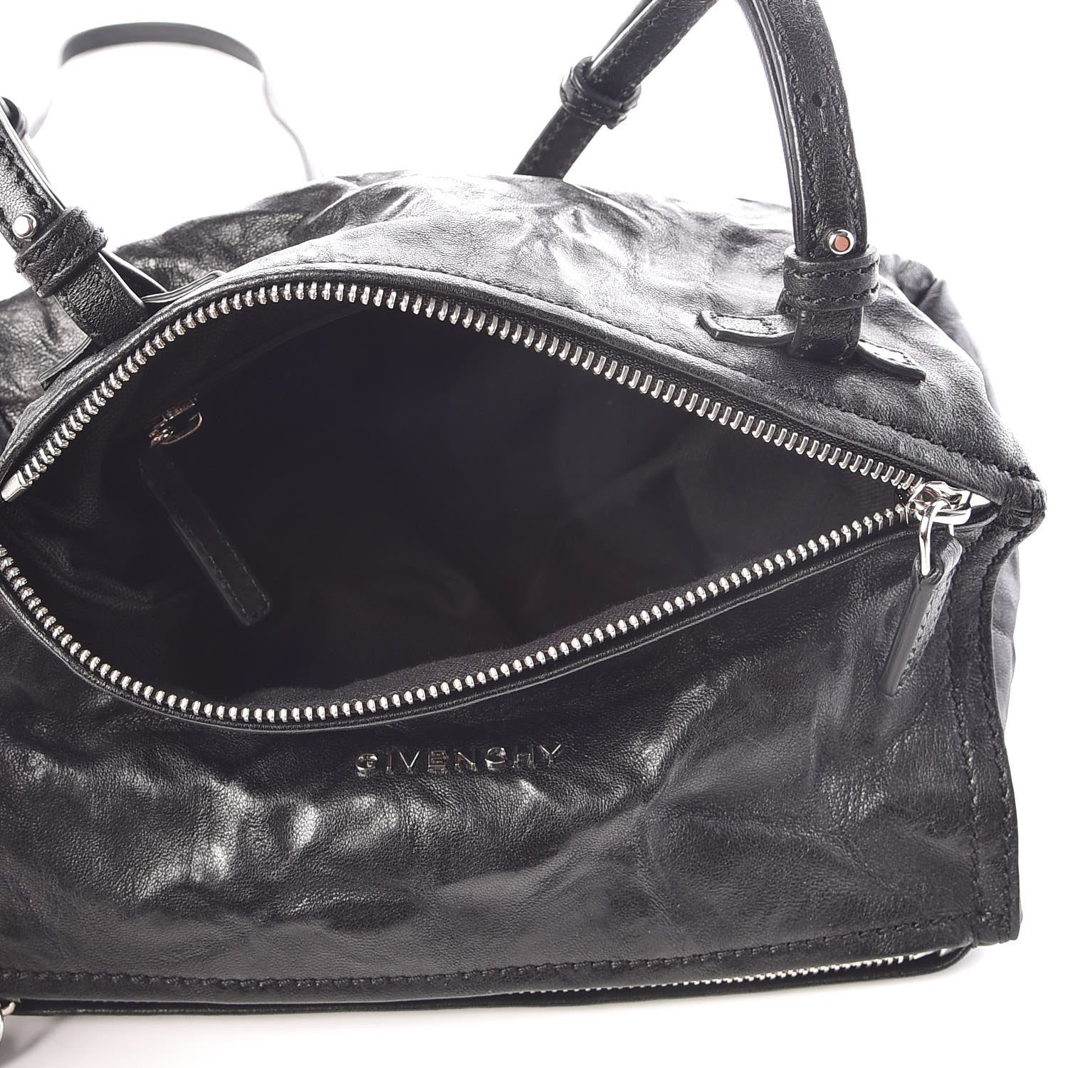 Givenchy Tumbled Sheepskin Mini Pandora Black 5 of 7