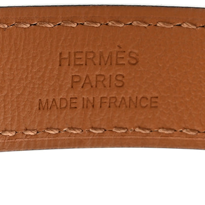 Hermes Epsom Kelly Pocket Belt Mauve Pale 5 of 7