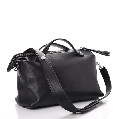 Fendi Vitello Dolce Medium By The Way Boston Bag Black 3 of 9