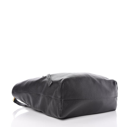 Prada Vitello Daino Shopping Tote Black 4 of 10