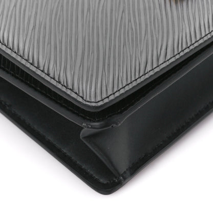 Louis Vuitton Epi Twist Belt Chain Wallet Black 8 of 10