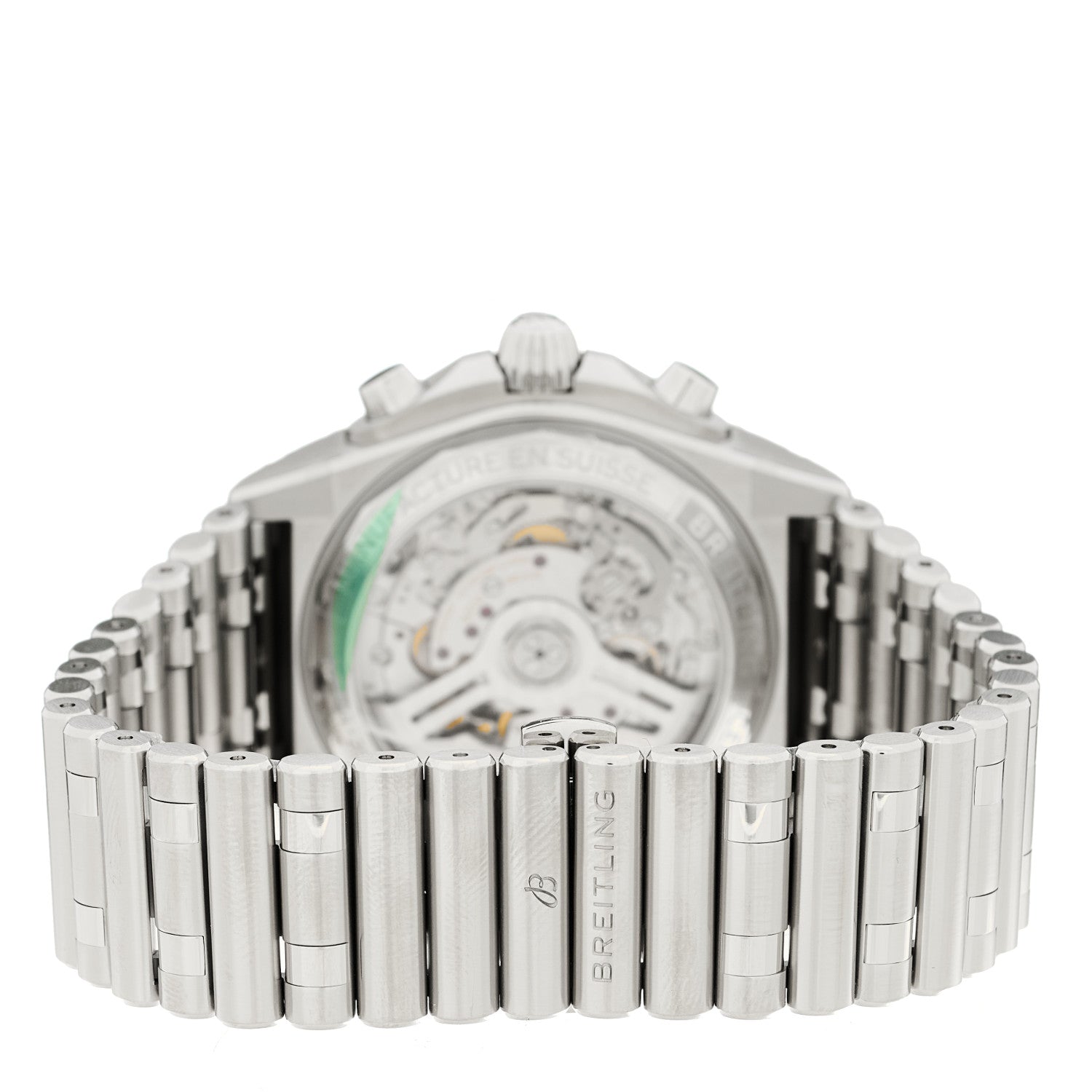 Breitling Stainless Steel 42mm Bentley Edition Chronomat Automatic Watch Green AB0134 3 of 5