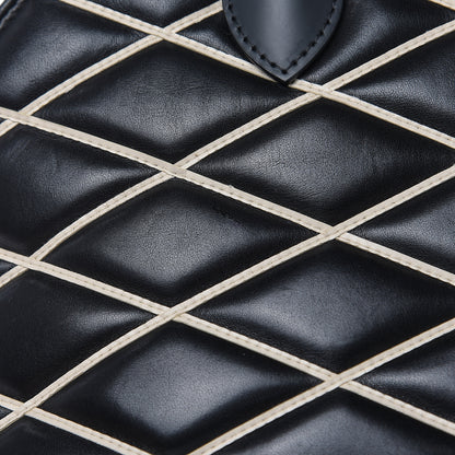 Louis Vuitton Lambskin Malletage Alma PM Black 19 of 20