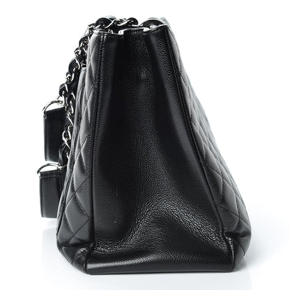 Chanel Caviar Quilted XL Grand Shopping Tote GST Black 11 of 15