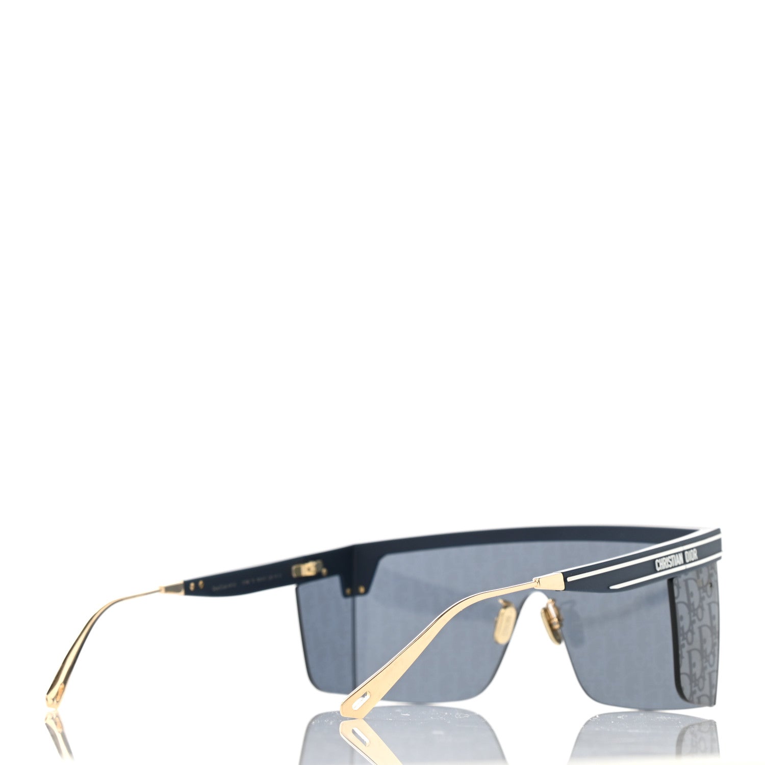 Christian Dior Oblique Diorclub M1U Mask Sunglasses Blue 4 of 9