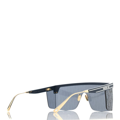 Christian Dior Oblique Diorclub M1U Mask Sunglasses Blue 4 of 9