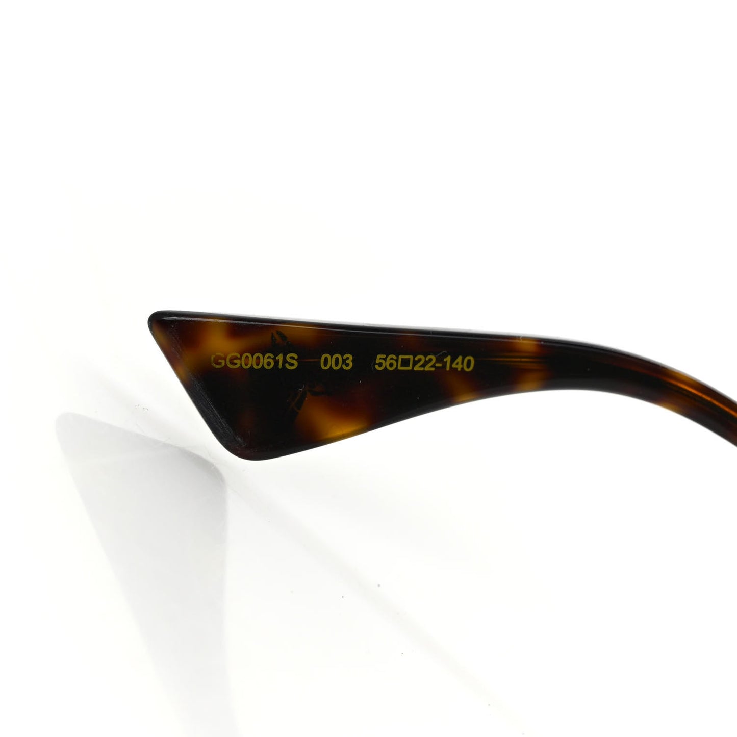 Metal Round Frame Sunglasses GG0061S Green Red