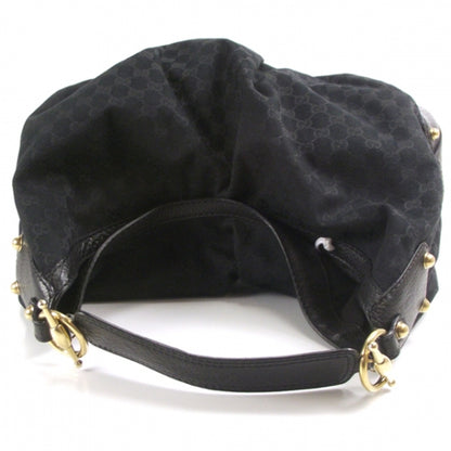 Gucci Monogram Large Jockey Hobo Black 5 of 11