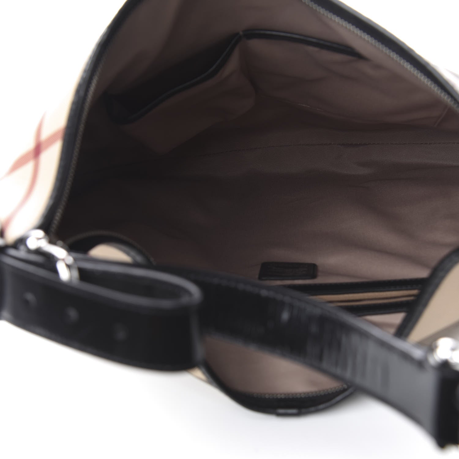 Burberry Supernova Check Large Larkin Hobo Black 5 of 15