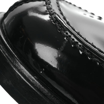 Chanel Patent Calfskin Logo Loafers 38.5 Black 11 of 11