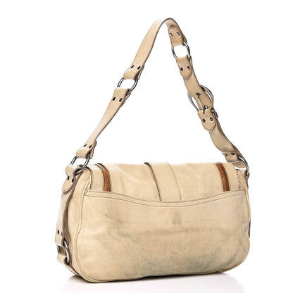 Christian Dior Calfskin Medium Gaucho Double Saddle Bag 3 of 18