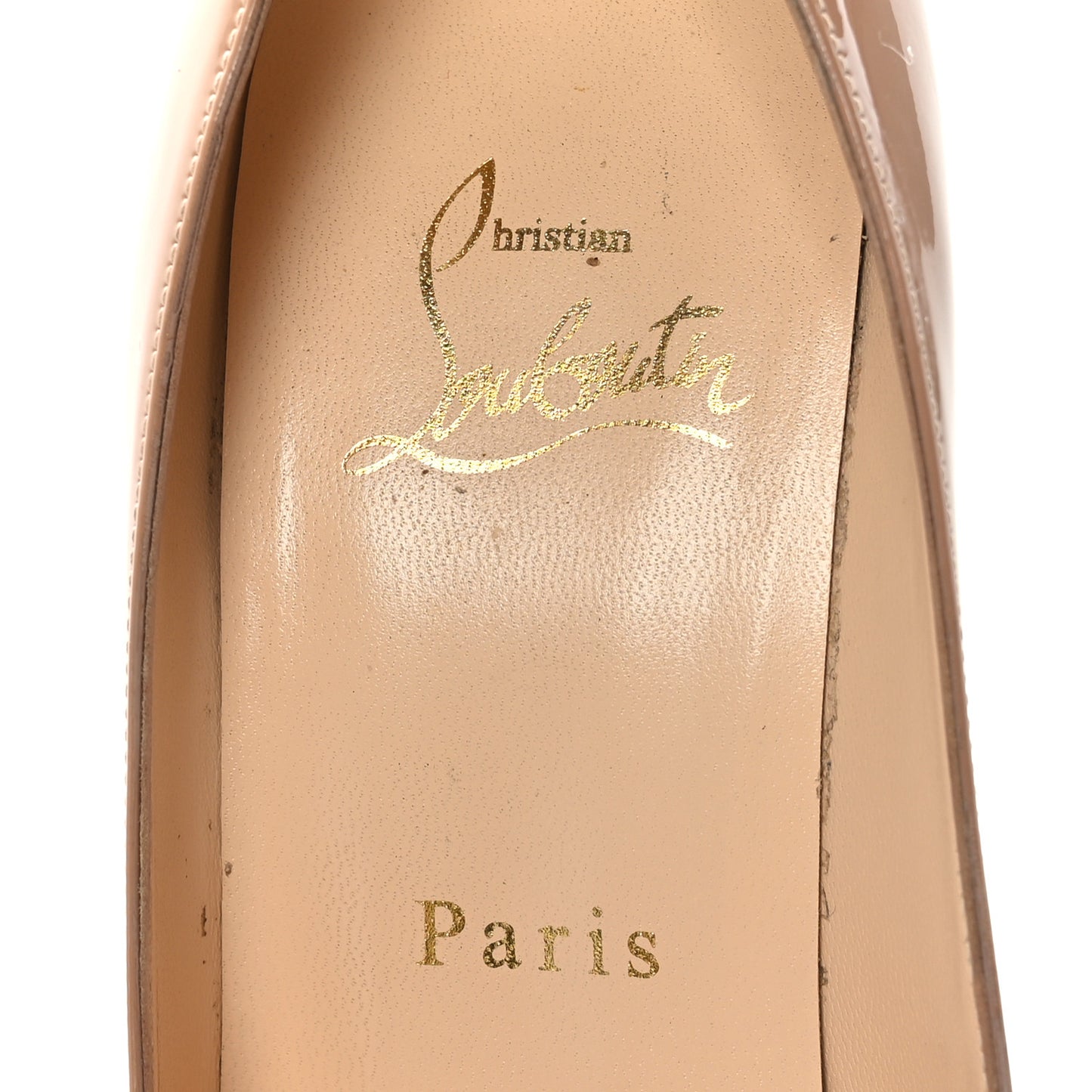 Patent Pigalle Follies 100 Pumps 35.5 Nude