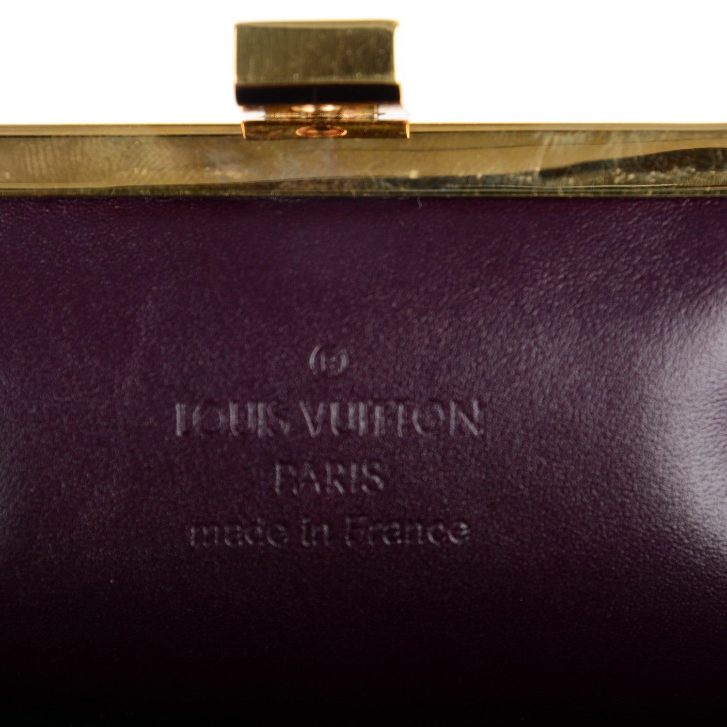 Louis Vuitton Suhali Porte-Monnaie Coin Purse Prune 6 of 6