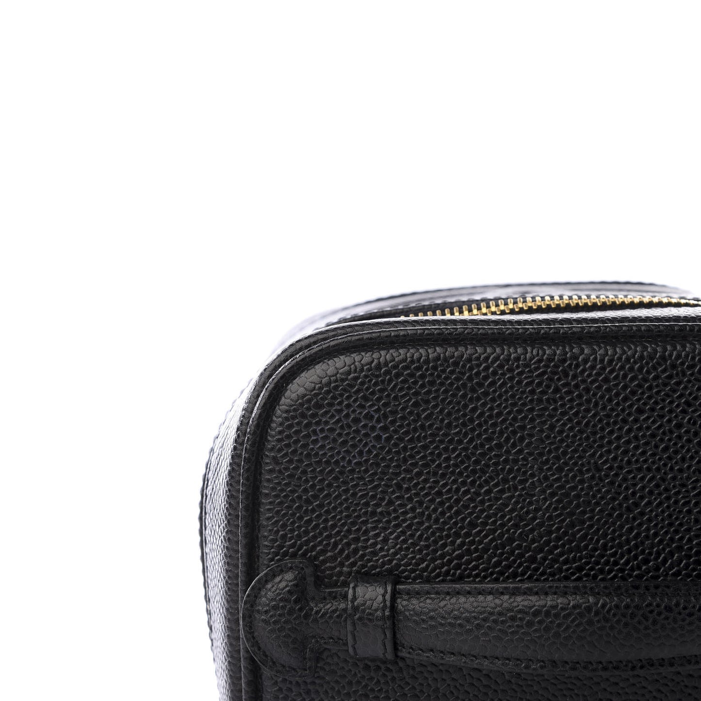 Caviar Cosmetic Vanity Bag Black