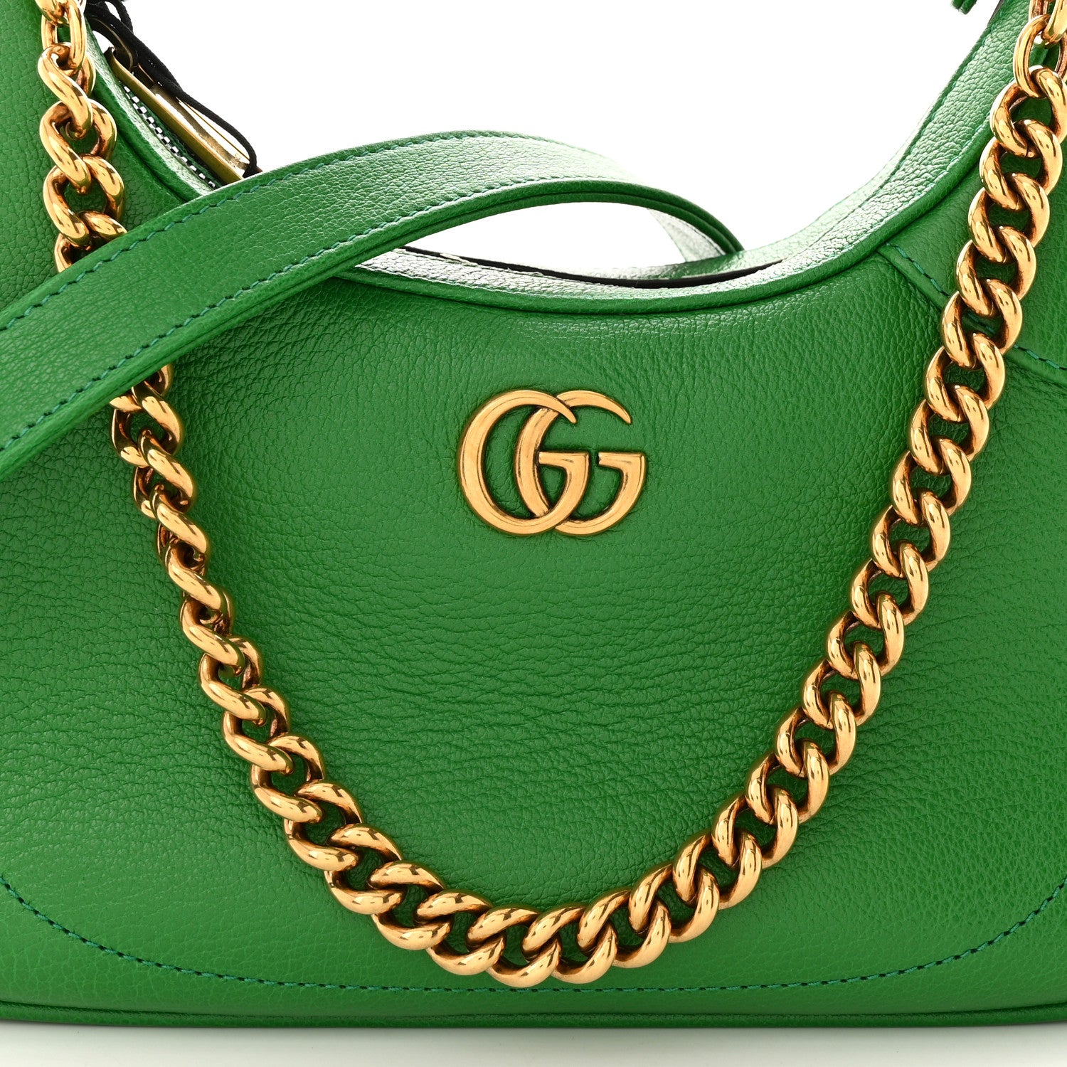 Gucci Goatskin Small Aphrodite Shoulder Bag New Shamarock 8 of 13