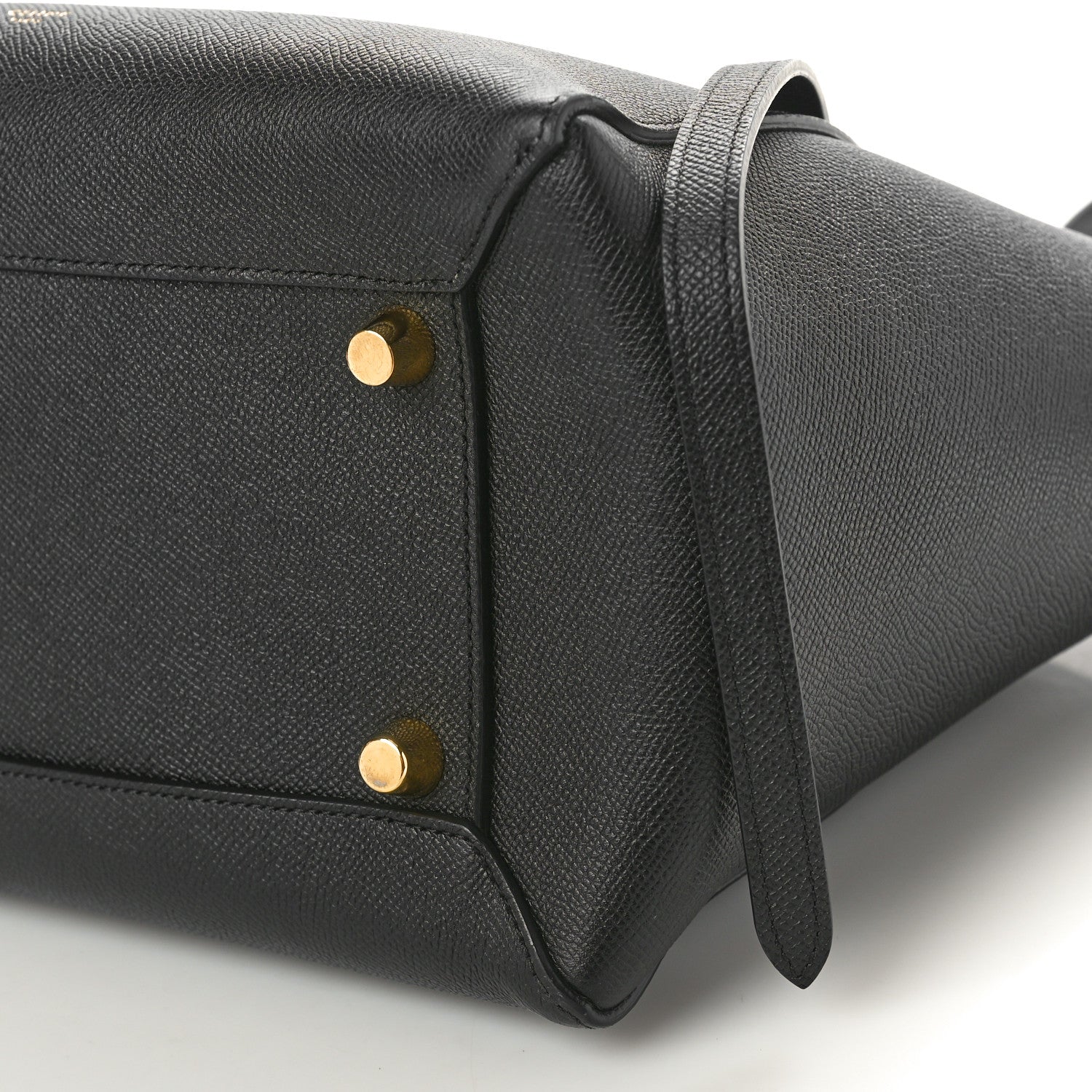 Celine Grained Calfskin Mini Belt Bag Black 10 of 11