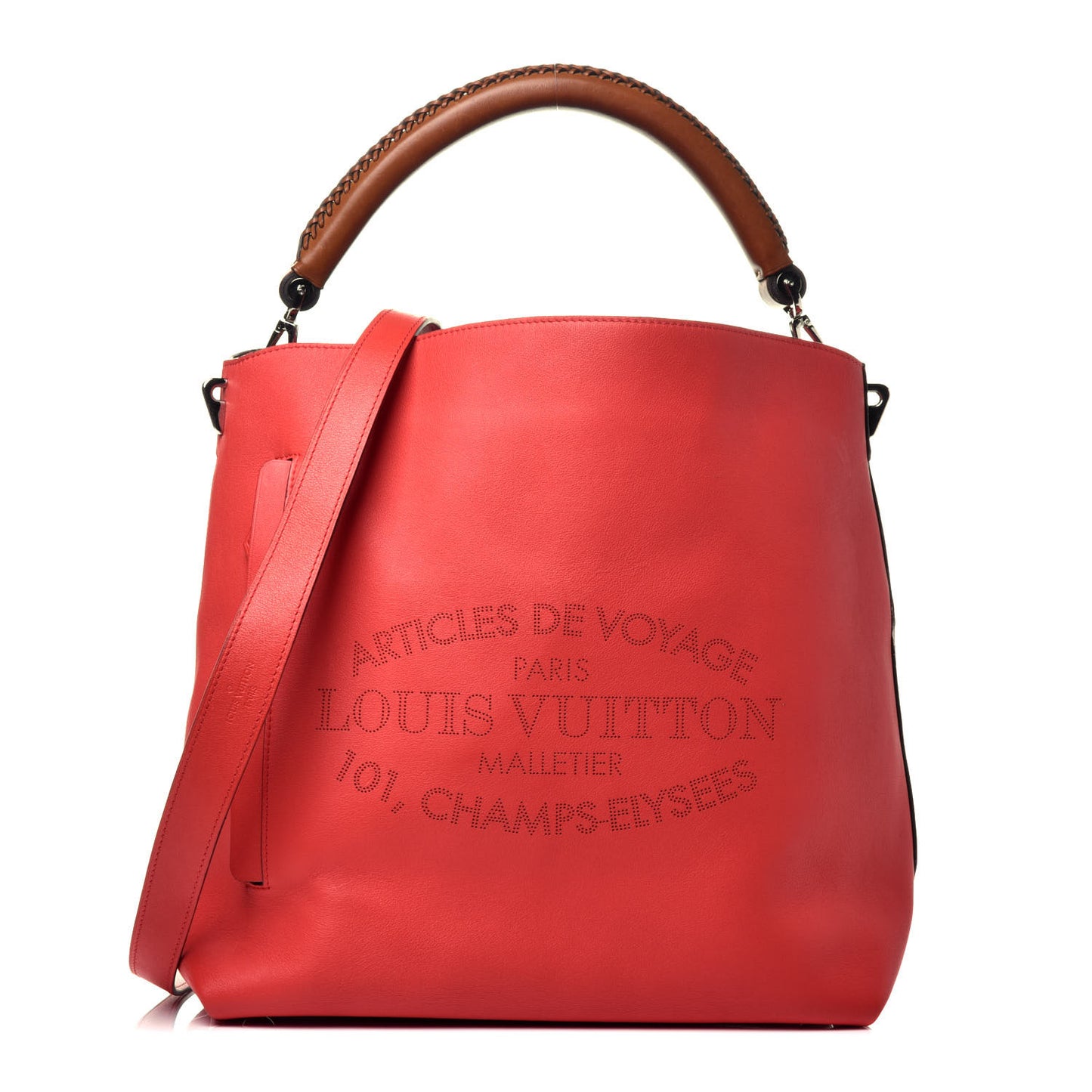 Veau Soie Calfskin Parnassea Bagatelle Hobo Capucine
