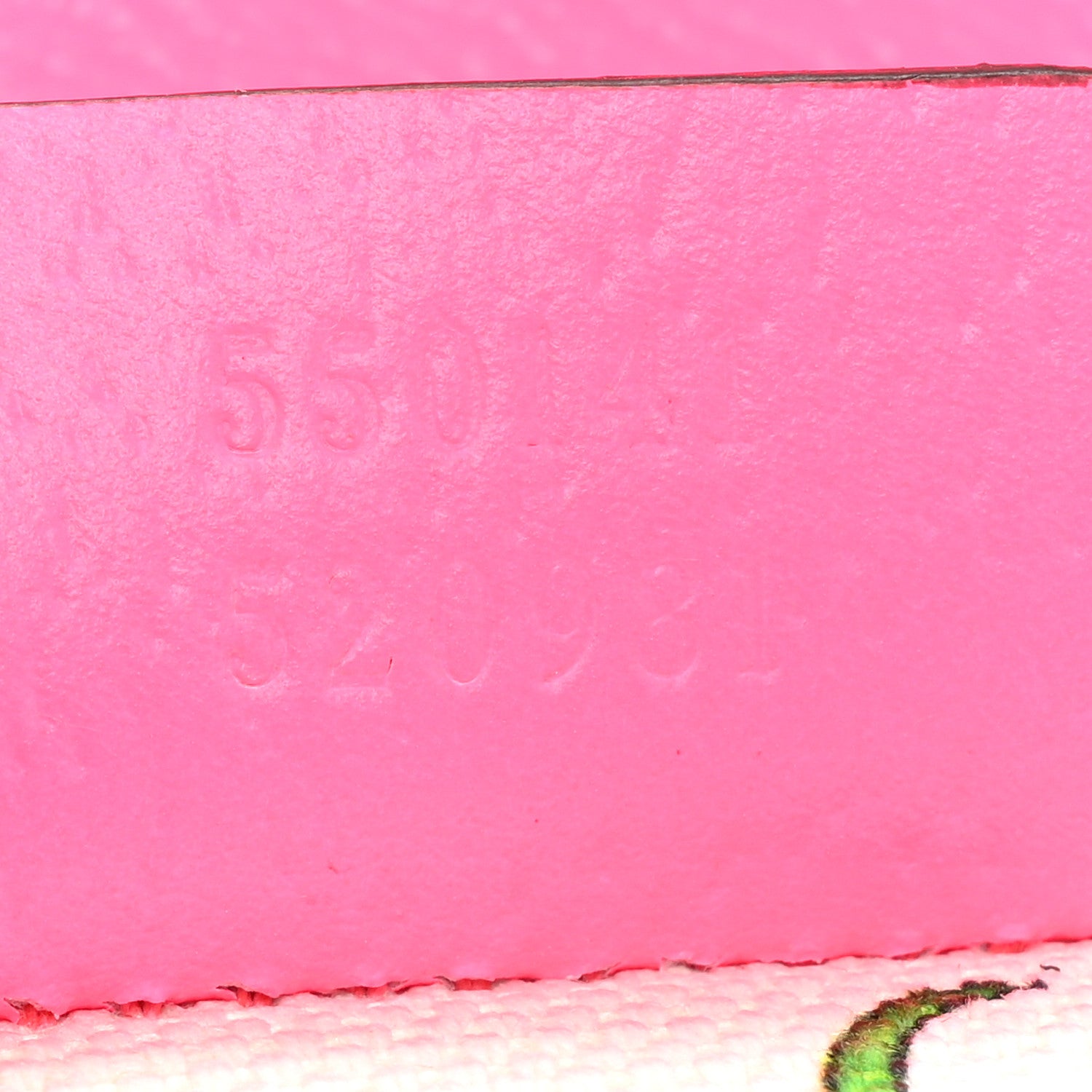 Gucci Canvas Medium Flora Tote Fuchsia 7 of 15