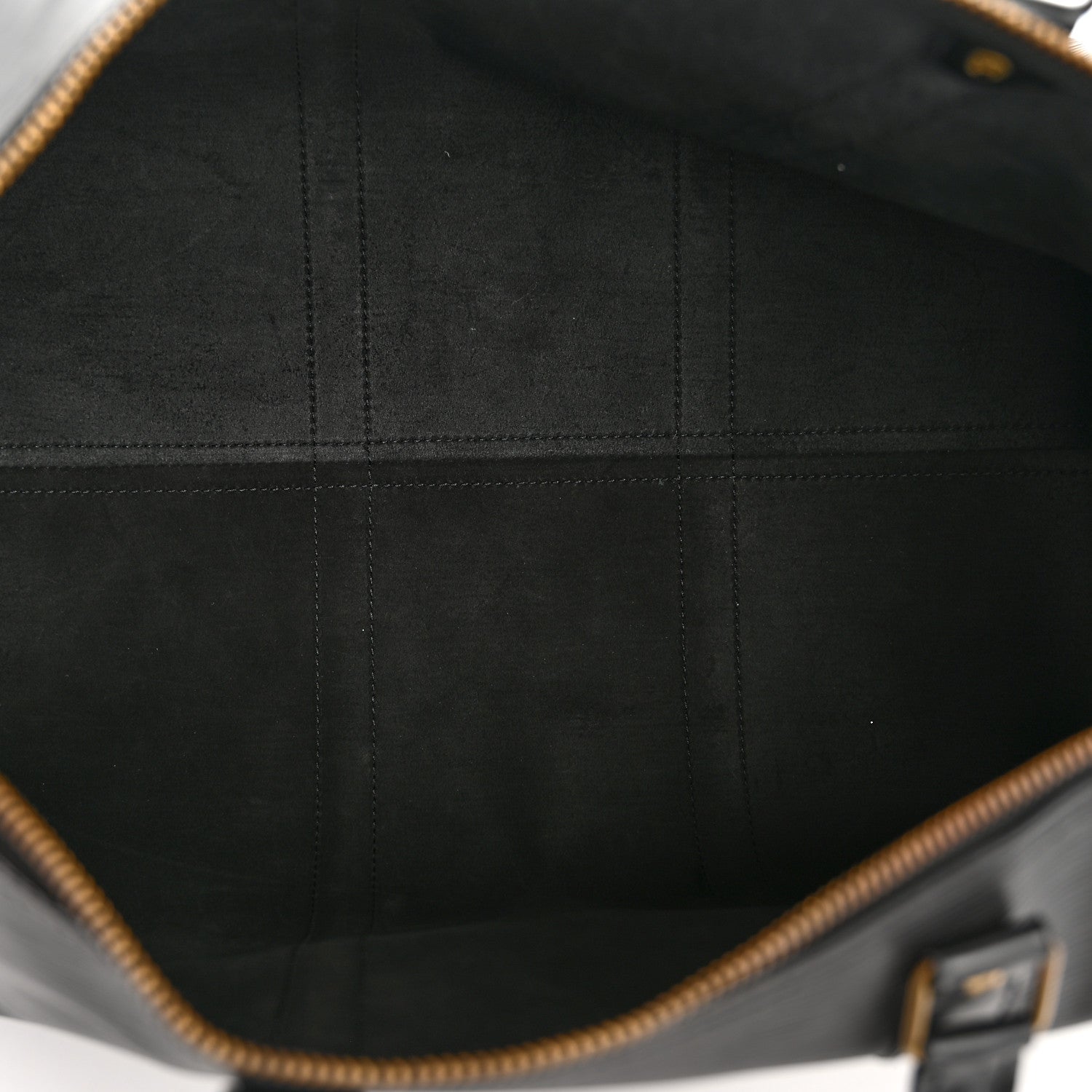 Louis Vuitton Epi Keepall 50 Black 4 of 13