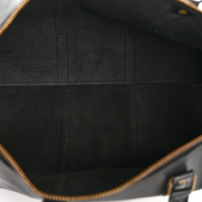 Louis Vuitton Epi Keepall 50 Black 4 of 13