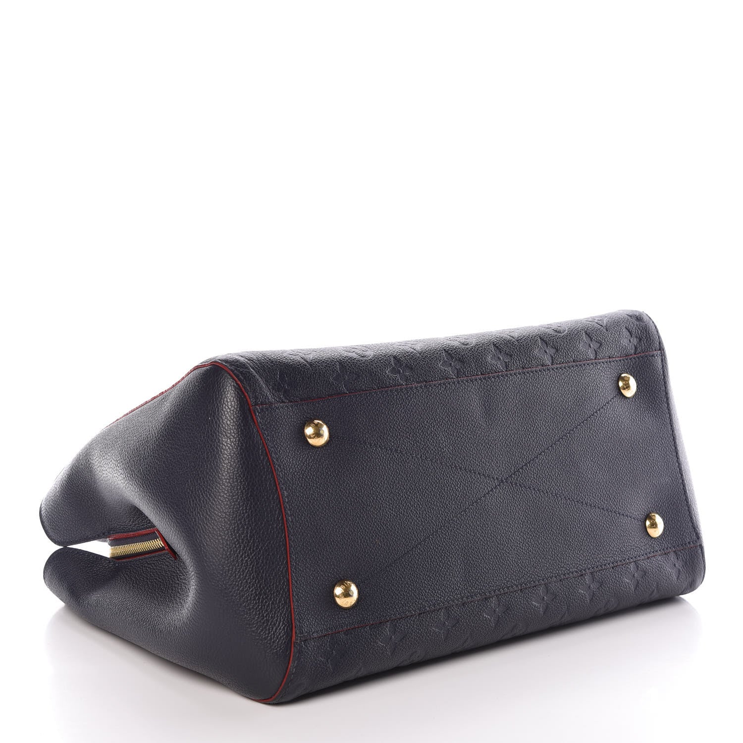 Louis Vuitton Empreinte Montaigne GM Marine Rouge 4 of 13