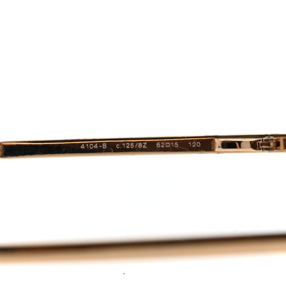 Chanel Crystal CC Logo Sunglasses 4104-B Gold 4 of 7