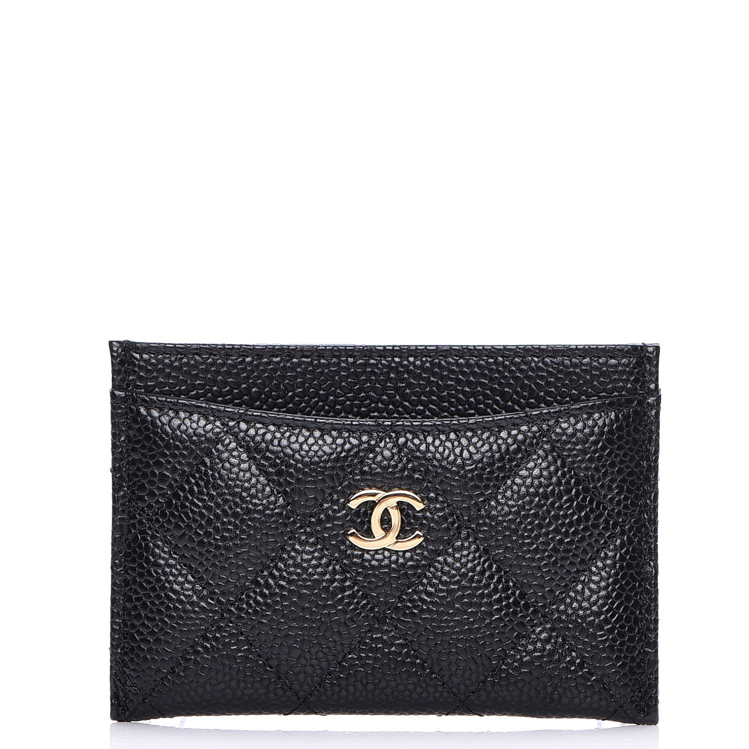 Chanel Caviar Quilted Card Holder Black 1 of 7