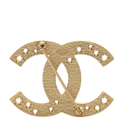 Chanel CC Star Brooch Gold 3 of 4