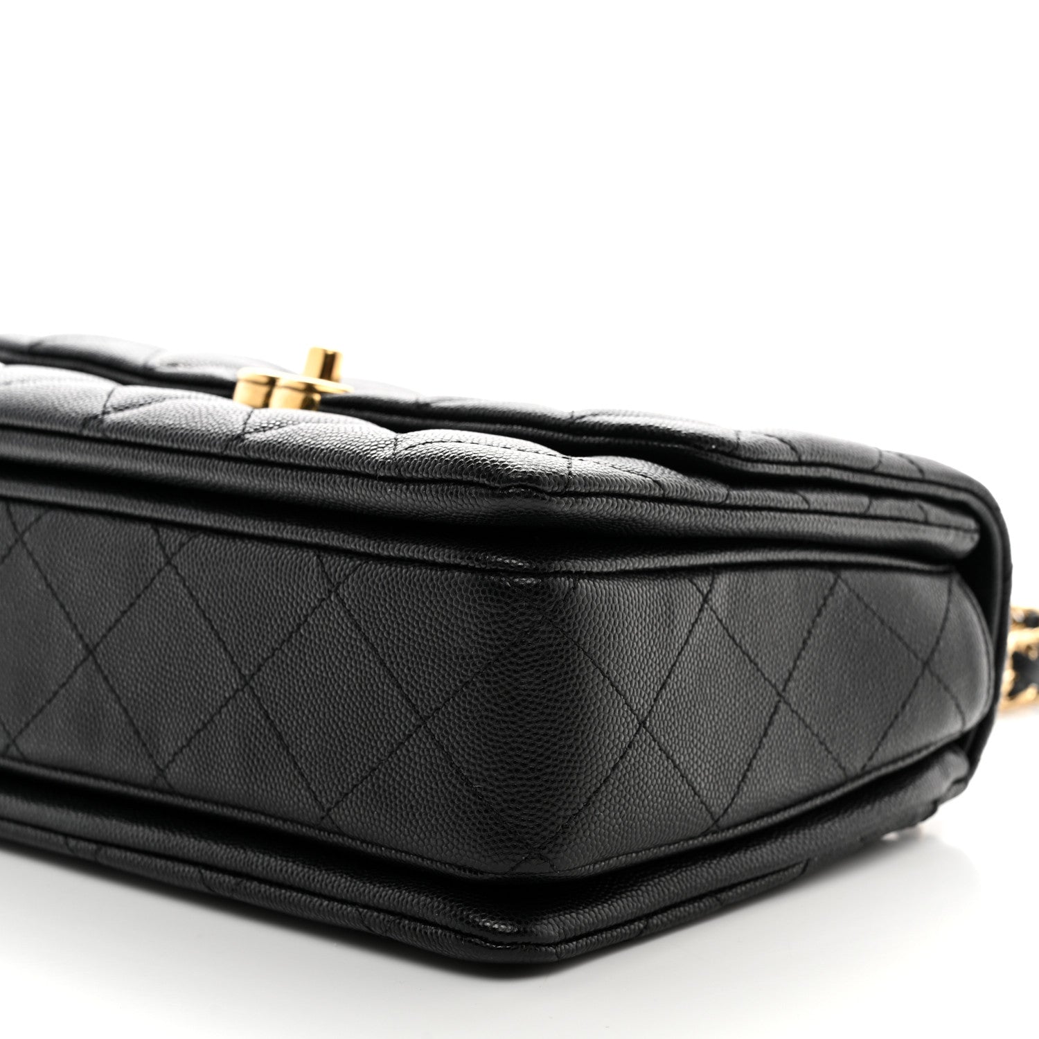 Chanel Caviar Quilted Coco First Flap Black 10 of 10