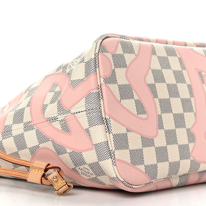 Louis Vuitton Damier Azur Tahitienne Neverfull MM 8 of 9