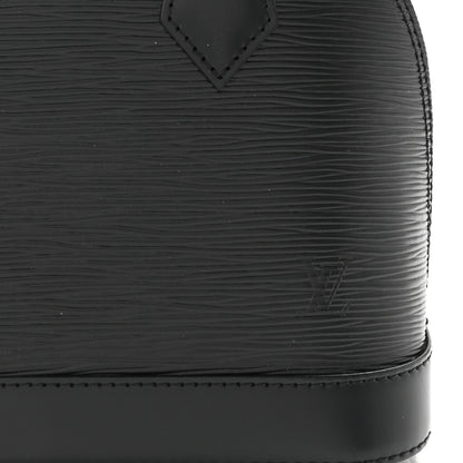 Louis Vuitton Epi Alma BB Black 7 of 10