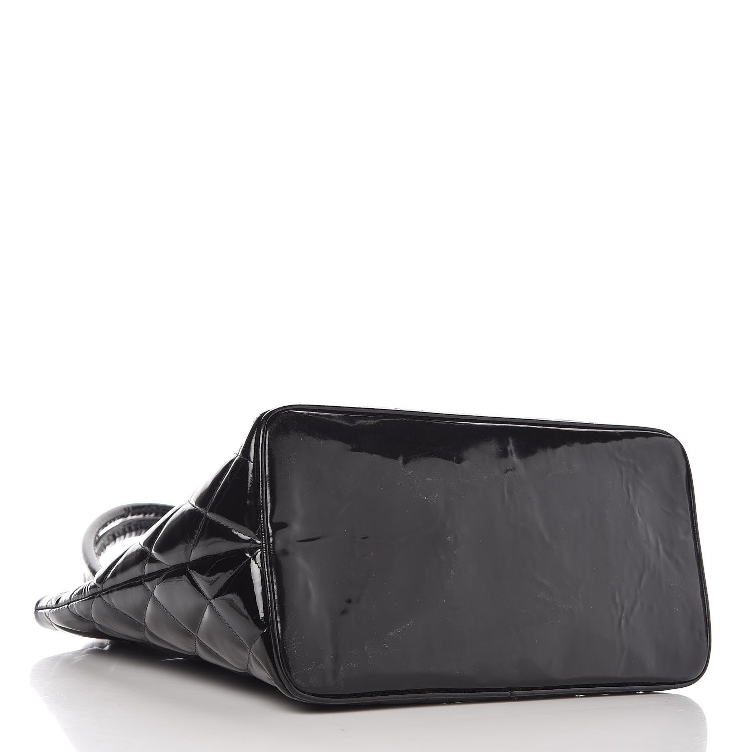 Chanel Patent Medallion Tote Black 4 of 13