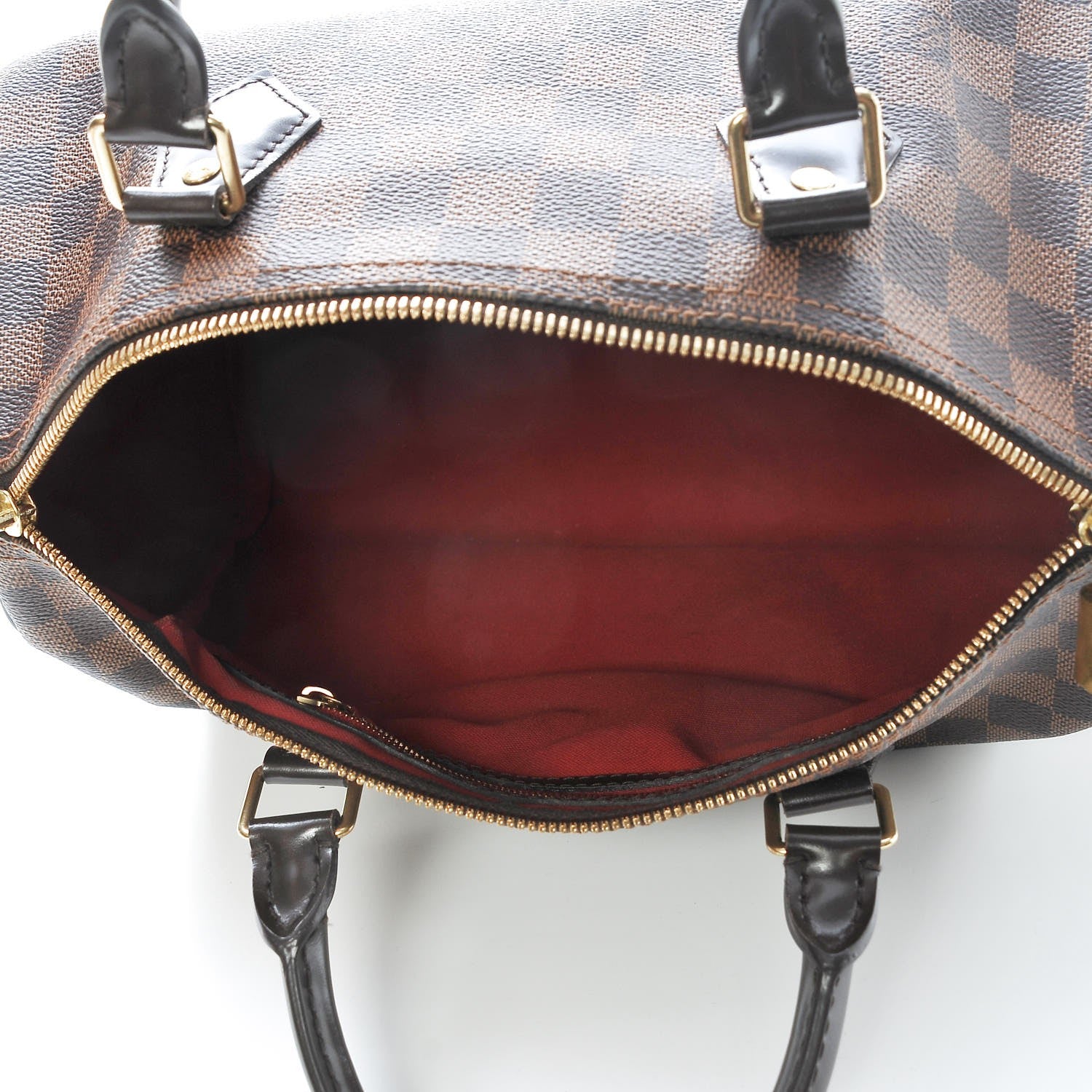 Louis Vuitton Damier Ebene Speedy Bandouliere 30 5 of 8
