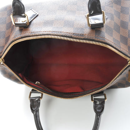 Louis Vuitton Damier Ebene Speedy Bandouliere 30 5 of 8