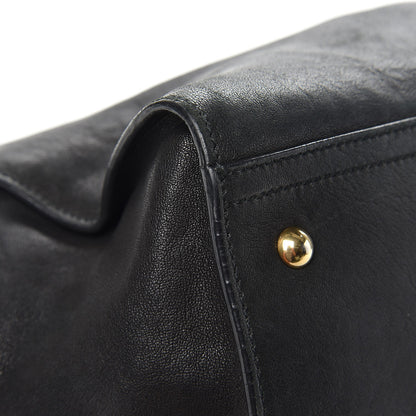 Saint Laurent Sheepskin Large Cabas ChYc Black 11 of 14