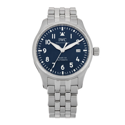 IWC Stainless Steel 40mm Pilot Mark XVII Automatic Watch Blue IW328204 1 of 5
