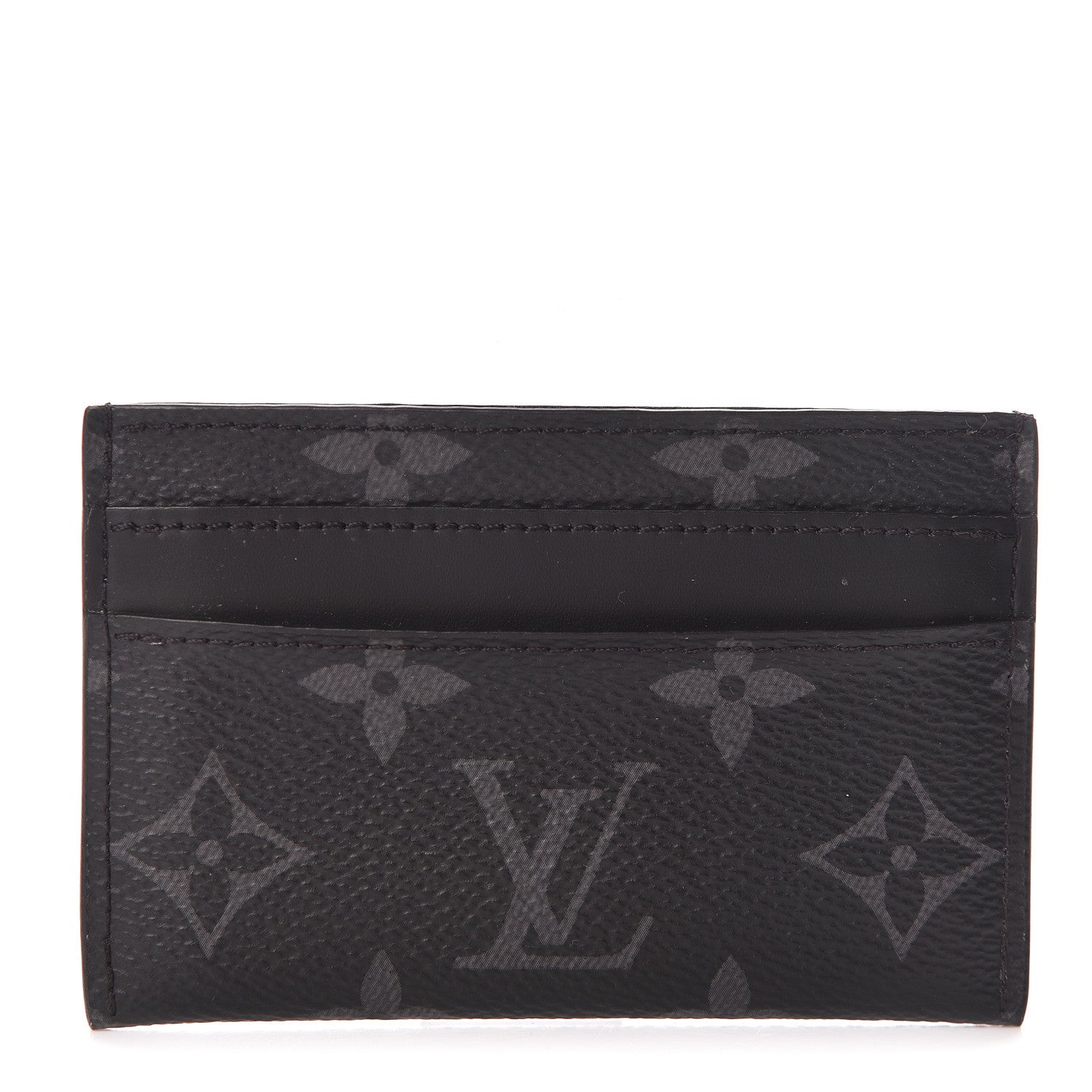 Louis Vuitton Monogram Eclipse Porte-Cartes Double Card Holder 1 of 6