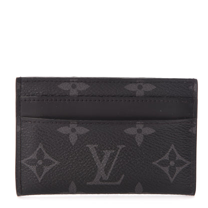 Louis Vuitton Monogram Eclipse Porte-Cartes Double Card Holder 1 of 6