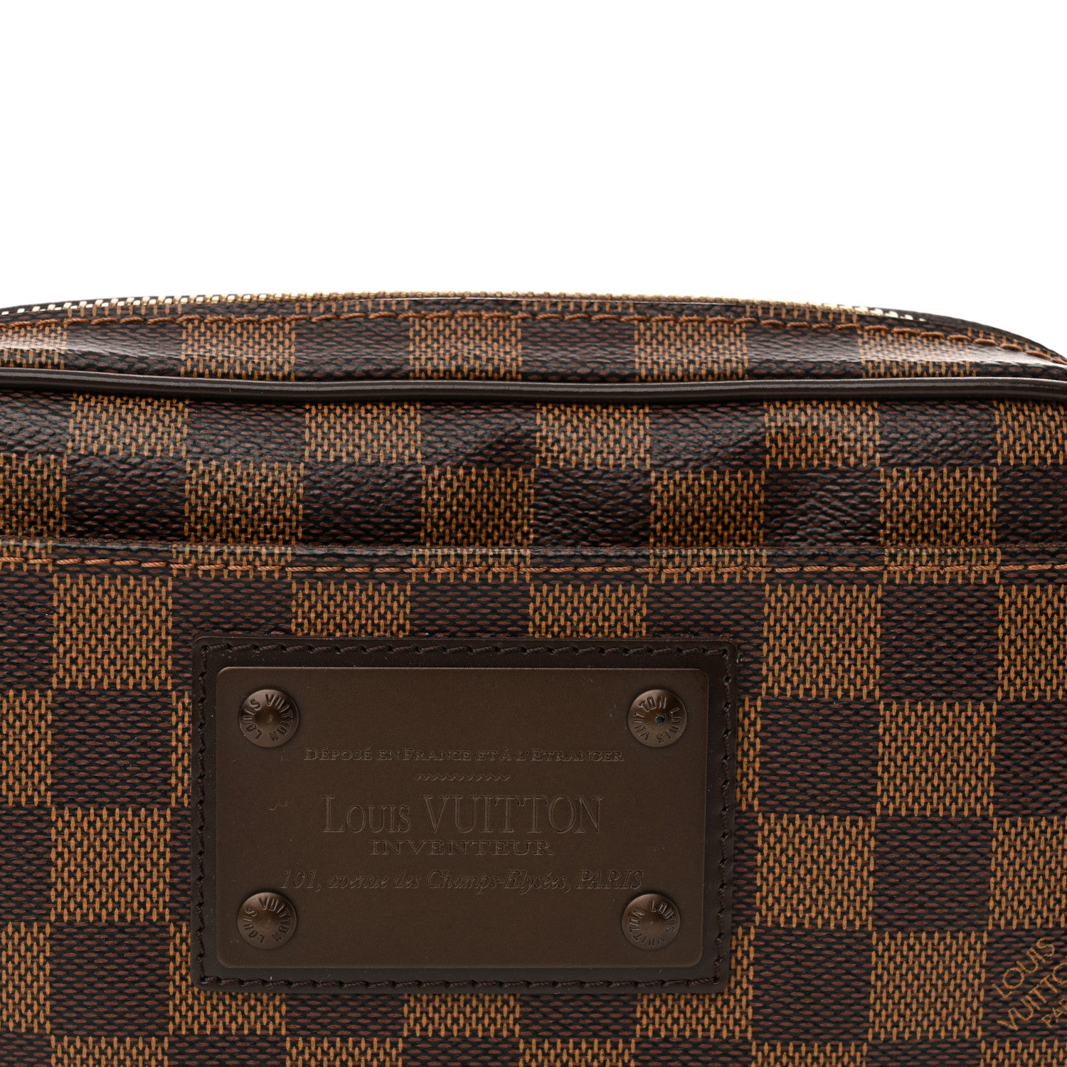 Louis Vuitton Damier Ebene Brooklyn Bum Bag 7 of 10