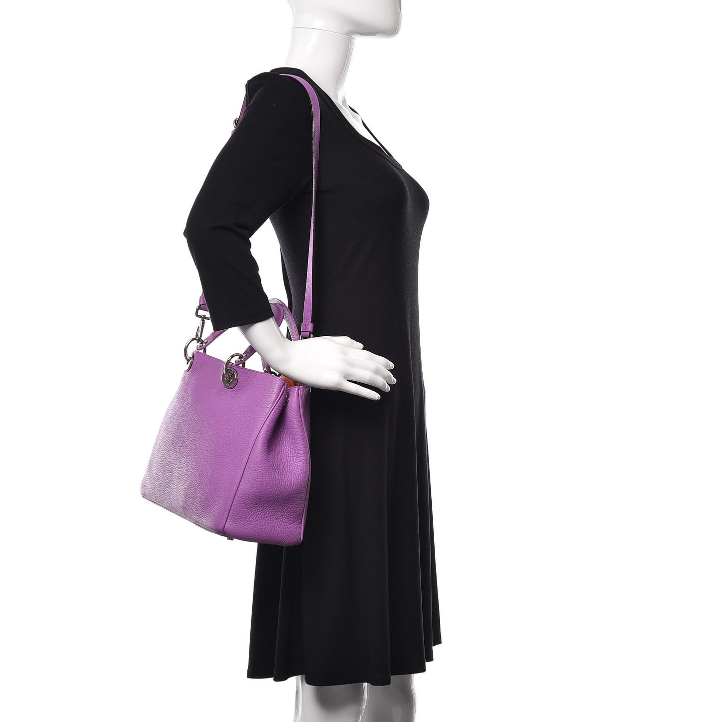Bullcalf Medium Diorissimo Tote Parme