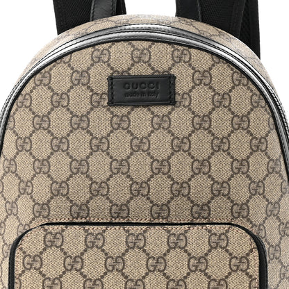 Gucci GG Supreme Monogram Small Eden Day Backpack Black 8 of 11