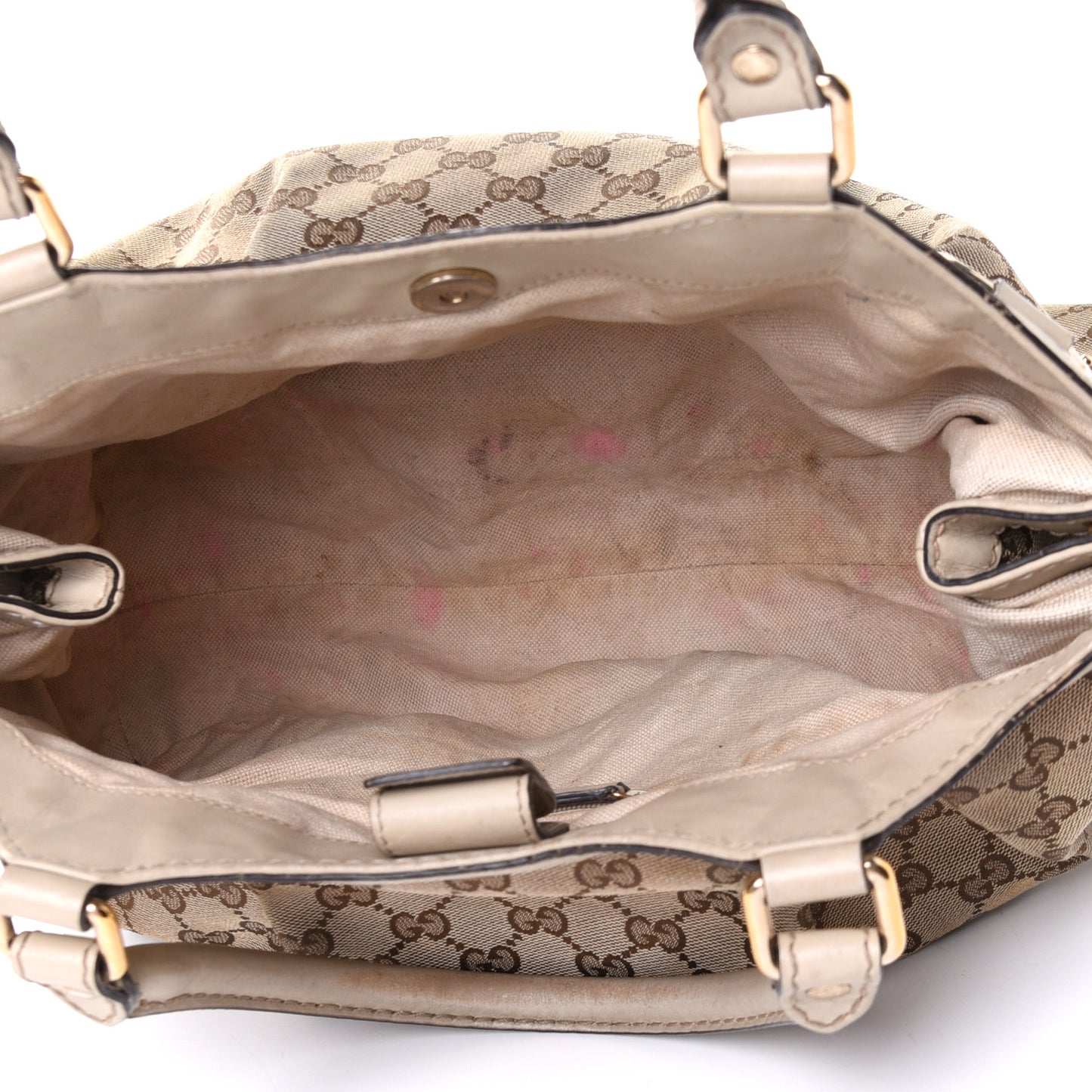 Monogram Medium Sukey Tote Off White