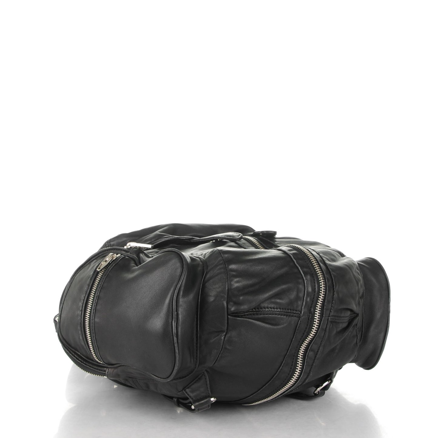 Lambskin Marti Backpack Washed Black Rhodium Hardware