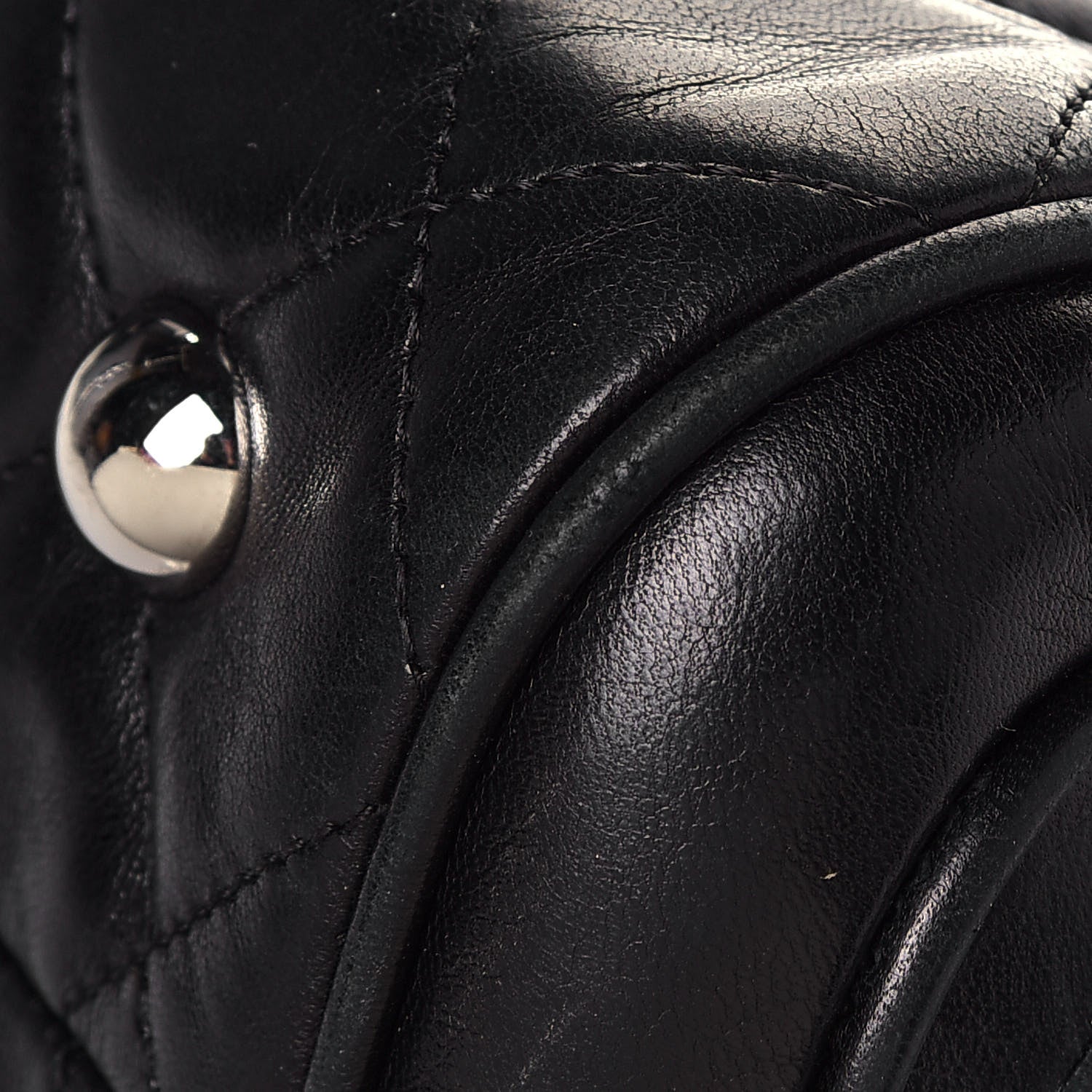 Chanel Lambskin Timeless Shopping Tote Black 13 of 19