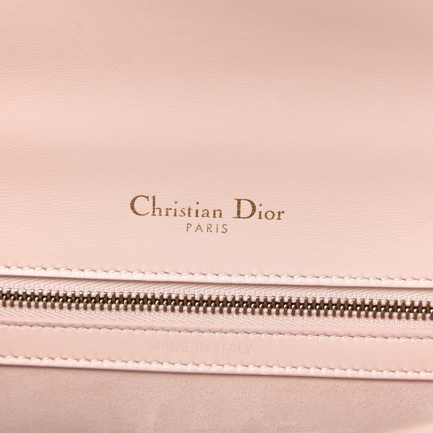 Christian Dior Lambskin Studded Small Diorama Flap Bag Nude 8 of 10