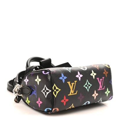 Louis Vuitton LV X TM Monogram Multicolor Nano Speedy Black 4 of 10
