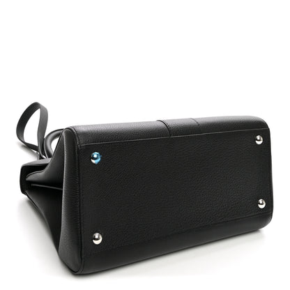 Delvaux Grained Calfskin MM Brillant Satchel Black 4 of 10