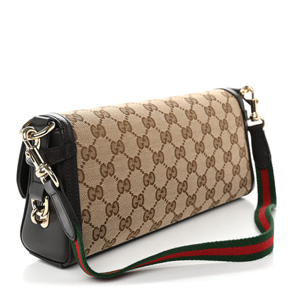 Gucci GG Monogram Small Luce Shoulder Bag Beige Ebony 3 of 11