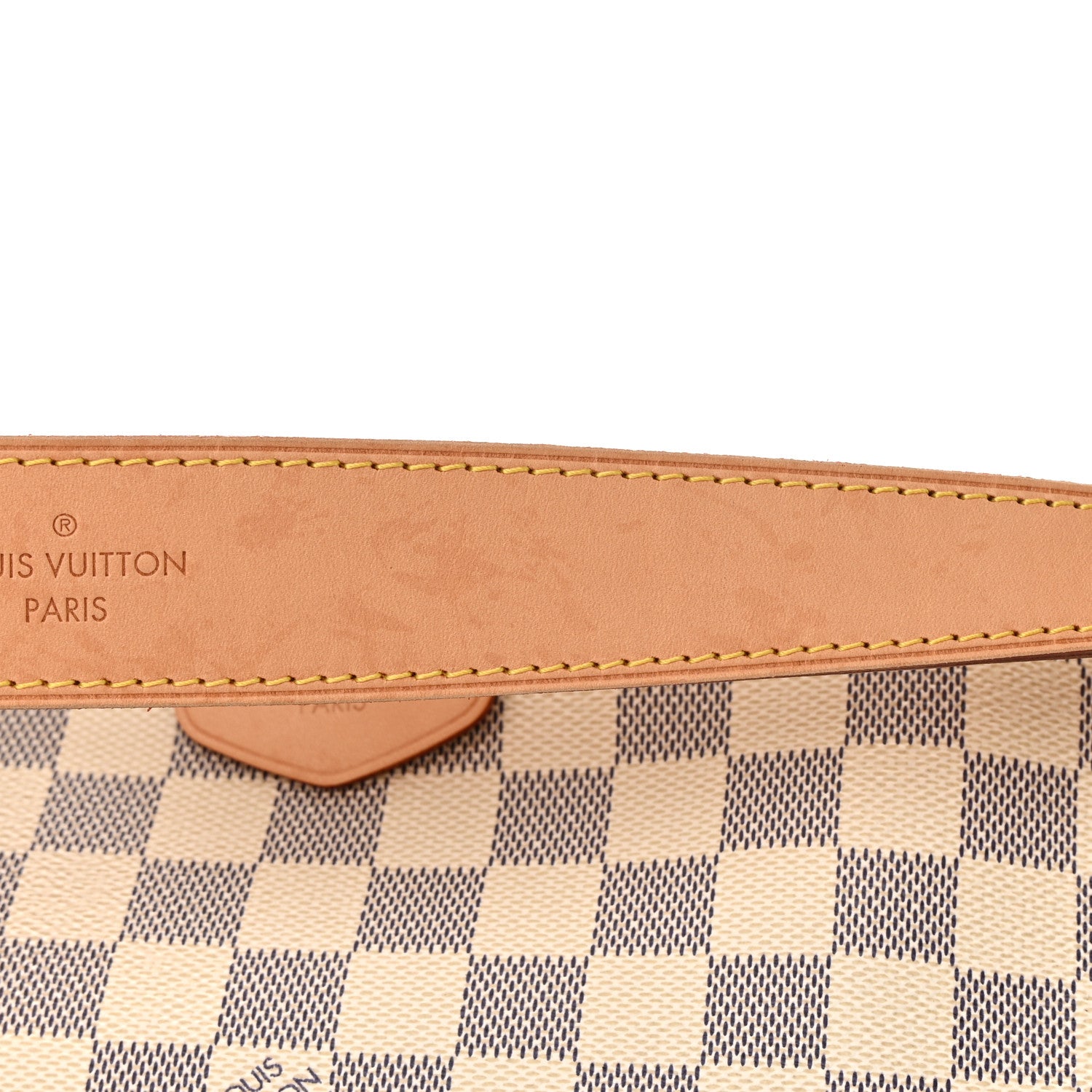 Louis Vuitton Damier Azur Graceful MM Rose Ballerine 12 of 13